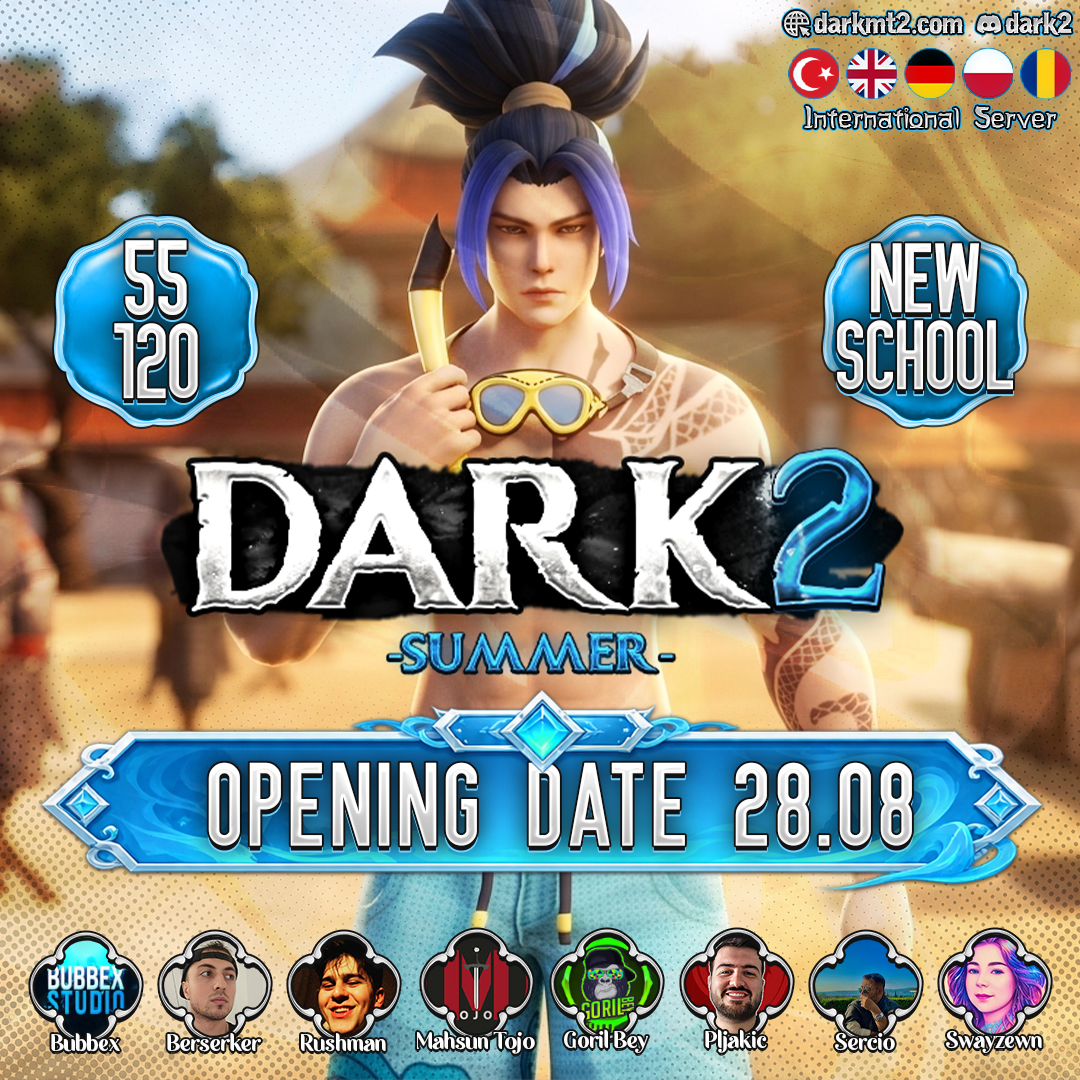 DARK2 Summer — Açılış 28.08